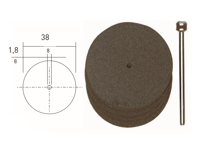 KESME DİSKİ 10 LU 38 mm
