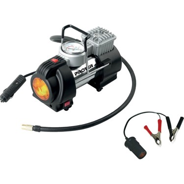 Proter PR 242 DC 12 V 150 PSI Lambalı Lastik Şişirme Komp