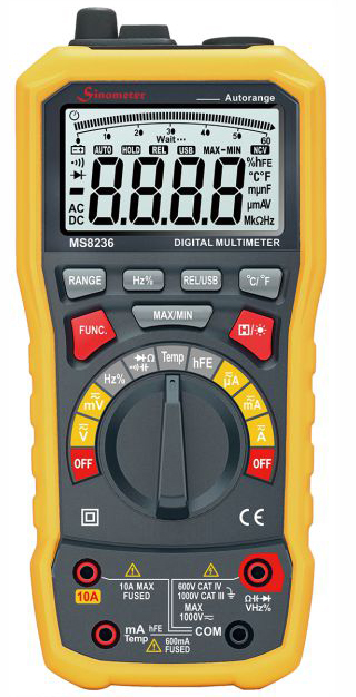 MASTECH T-RMS MULTIMETRE HS8236