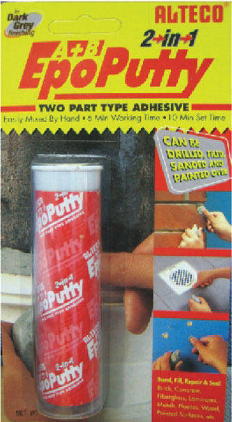 ALTECO ALTECOPUTTY-50G-K ALTECO CELIK MACUN 50G IKISI BIR ARADA