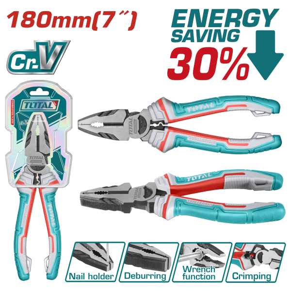 Total 180MM PRO KOMBİNE PENSE