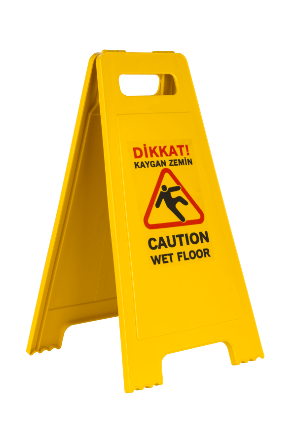 MAX SAFETY KAYGAN ZEMİN UYARI LEVHASI