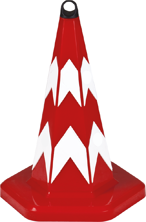 MAX SAFETY MS1-5020 KEDİ GÖZLÜ REKLAM KONİSİ-50 CM-HAFİF