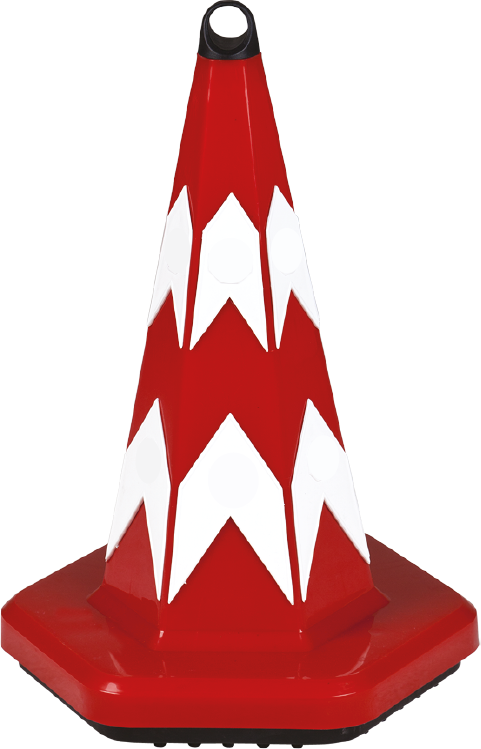 MAX SAFETY KEDİ GÖZLÜ REKLAM KONİSİ-50 CM-AĞIR