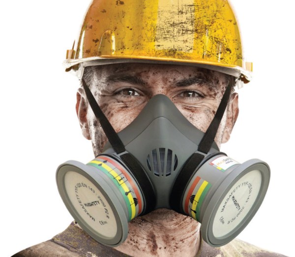 MAX SAFETY YYM-100 Maske + YYF-110 ABEK1 + YYF-120 P2