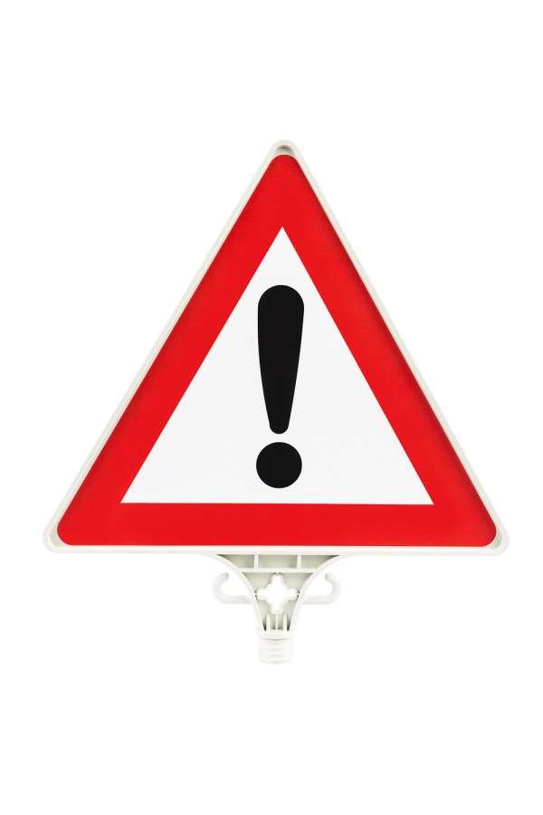 MAX SAFETY MS1-2805 DİKKAT UYARI LEVHASI-ÇİFT YÖN