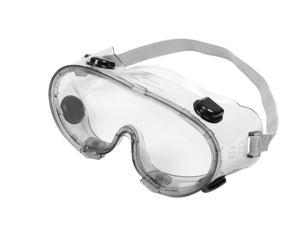 MAX SAFETY MAX-S1551V-S S1551 VENTİLLİ GÖZLÜK - ŞEFFAF CAM