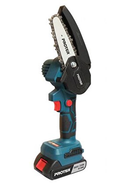 Proter PST 120 ST 200 mm Kesim  4.0 Ah 20 V Li-ion Kömürsüz Zinc.Yağ. Dal Kesme
