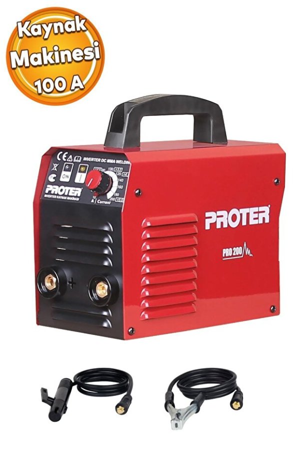 Proter PRO 200   200 AMPER  İNVERTER KAYNAK MAKİNASI