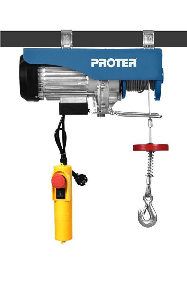 Proter PR 6200   600-1200 KG ELEKTRİKLİ MİNİ VİNÇ 20 MT HALATLI
