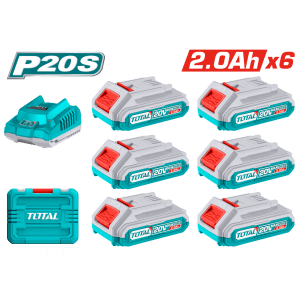 Total 2.0 Ah Batarya Seti Çantalı