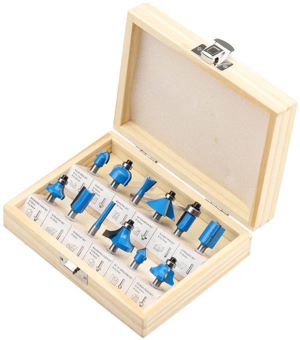 TOPSHOP TSP03039 TOPSHOP 12PARÇA FREZE BIÇAĞI SETİ 8mm 03