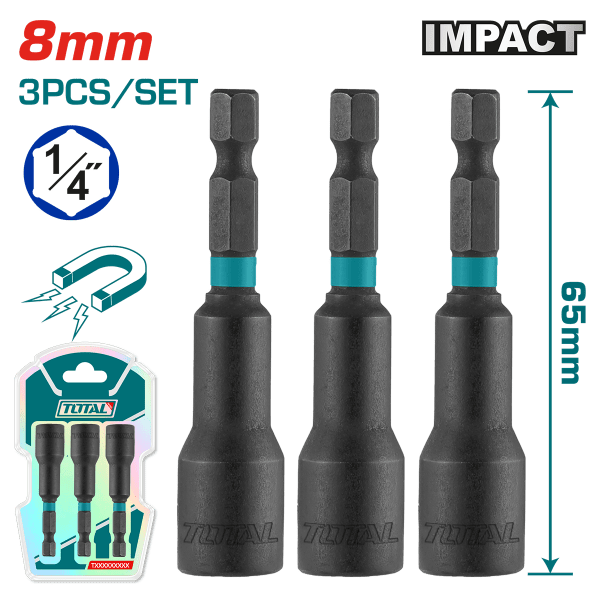 Total 3 LÜ MANYETİK SOMUN SETİ