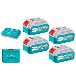 Total 4.0 Ah Batarya Seti Çantalı