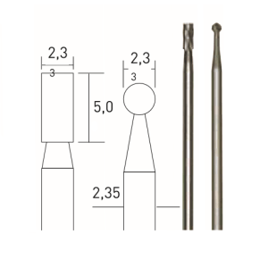 TUNGSTEN KARBÜRLÜ MATKAP VE FREZE UCU 2 Lİ 2.3 mm