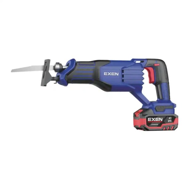 EXEN EN 494 TK - 21V 4Ah max.250mm Kömürsüz Şarjlı Tilki Kuyruğu Testere