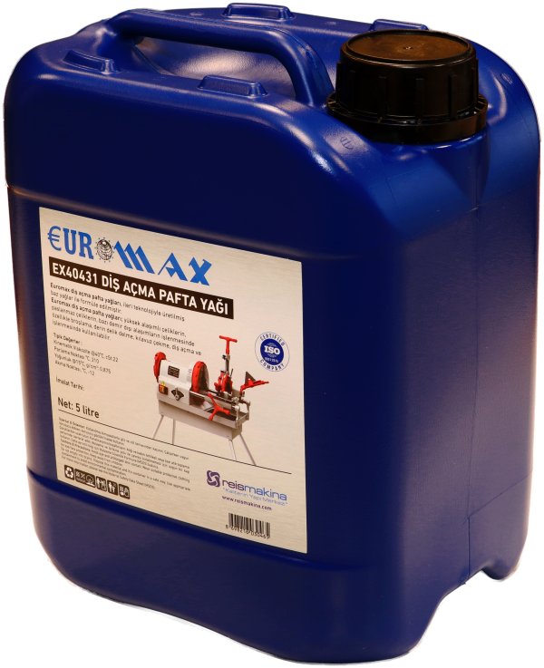 EUROMAX EUROMAX DİŞ AÇMA PAFTA YAĞI 5 Lt.40431