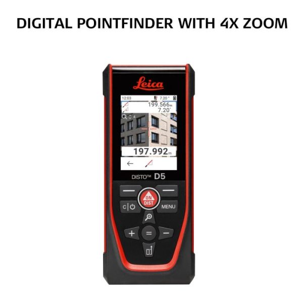 Leica Disto D5 Bluetooth Ve Kameralı Lazer Metre