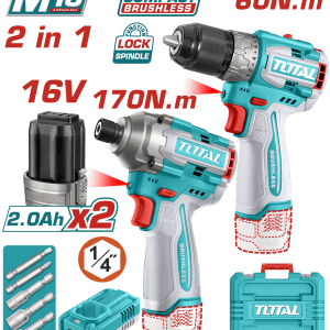 Total AVANTAJ 2 Lİ SET - 16V MATKAP VE DARBELİ VİDALAMA