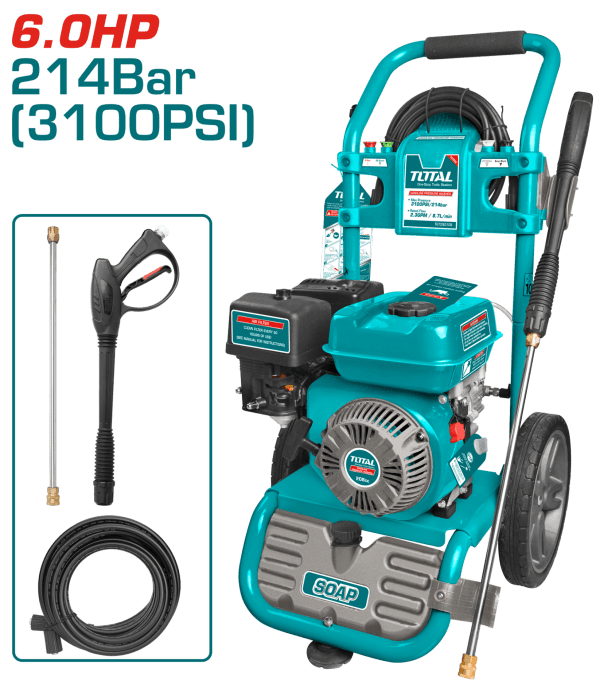 Total BENZİNLİ YÜKSEK BASINÇLI YIKAMA MAKİNESİ