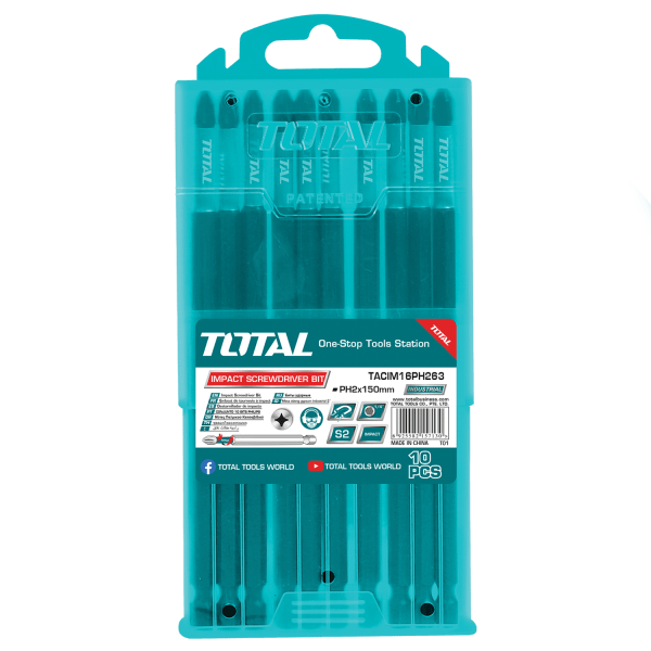 Total Darbeli 150MM PH2 Bits Ucu