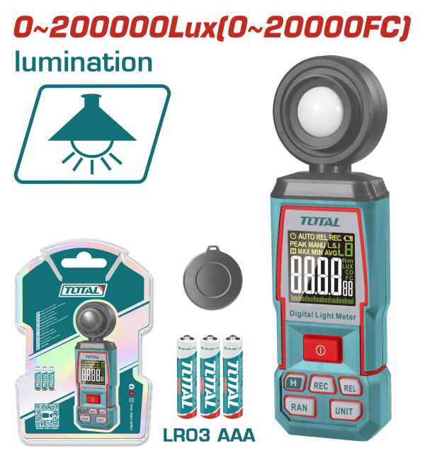 Total DİJİTAL LÜXMETRE