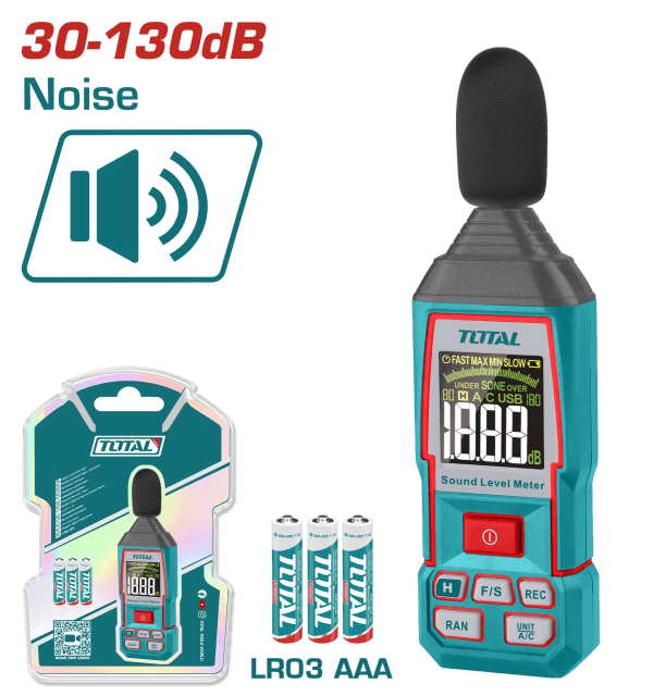 Total DİJİTAL SES SEVİYESİ ÖLÇER