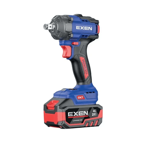 EXEN  EN 234 SM - 21V 4Ah 1/2''Soket 350N.m Kömürsüz Şarjlı Somun Sökme