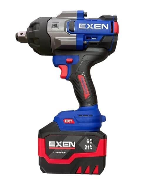 EXEN  EN 396 SM - 21V 6Ah 3/4''Soket 1800N.m Kömürsüz Şarjlı Somun Sökme