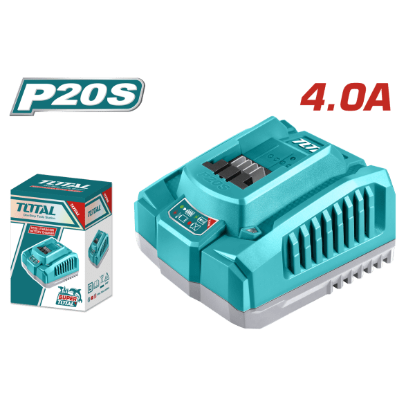 Total HIZLI ŞARJ ALETİ 20V 4.0 Ah