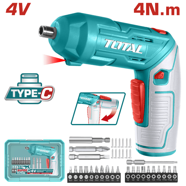 Total KATLANABİLİR ŞARJLI VİDALAMA