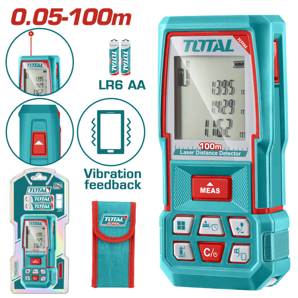 Total LAZER METRE 0.05 - 100 m
