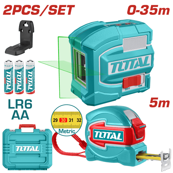 Total LAZER METRE VE METRE SETİ