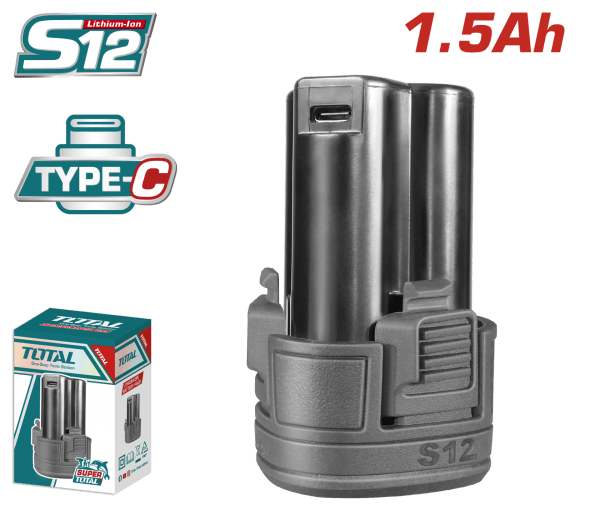 Total LI-ION 12V TYPE-C BATARYA