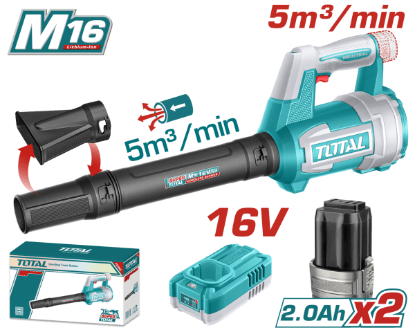 Total LI-ION AKÜLÜ 16V ÜFLEME