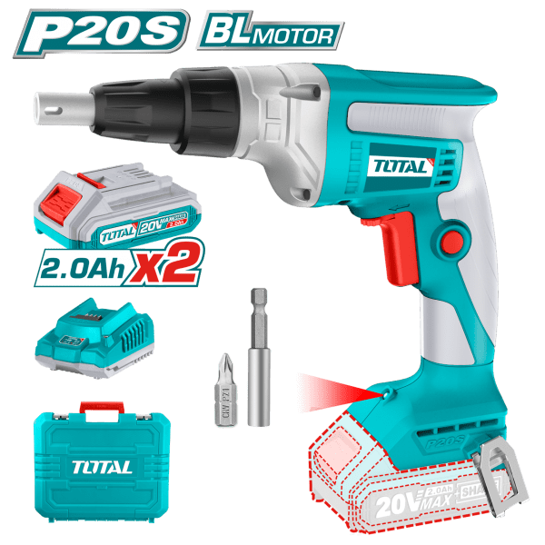 Total LI-ION AKÜLÜ ALÇIPAN VİDALAMA MAKİNESİ