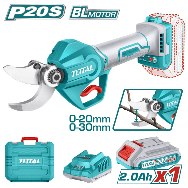 Total LI-ION AKÜLÜ BUDAMA MAKASI