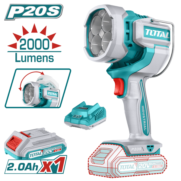 Total LI-ION AKÜLÜ ÇALIŞMA IŞIĞI