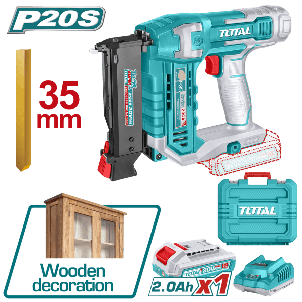 Total LI-ION AKÜLÜ ÇİVİ TABANCASI 10-35mm