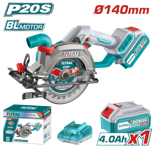 Total LI-ION AKÜLÜ DAİRE TESTERE