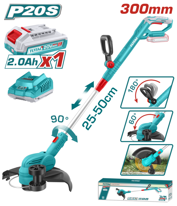 Total LI-ION AKÜLÜ KENAR KESME MAKİNESİ