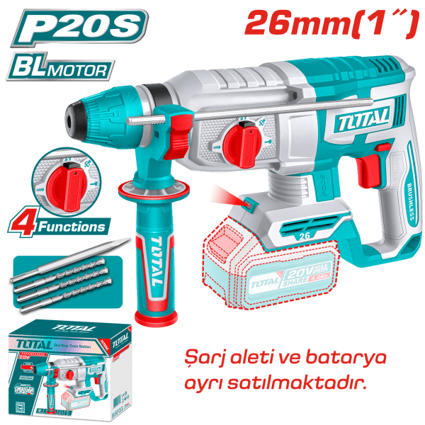 Total LI-ION AKÜLÜ KIRICI DELİCİ (SOLO)