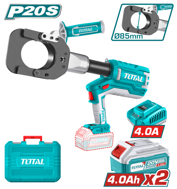 Total LI-ION AKÜLÜ KABLO KESME MAKİNESİ