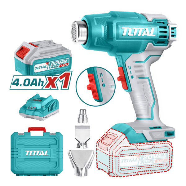 Total LI-ION AKÜLÜ SICAK HAVA TABANCASI