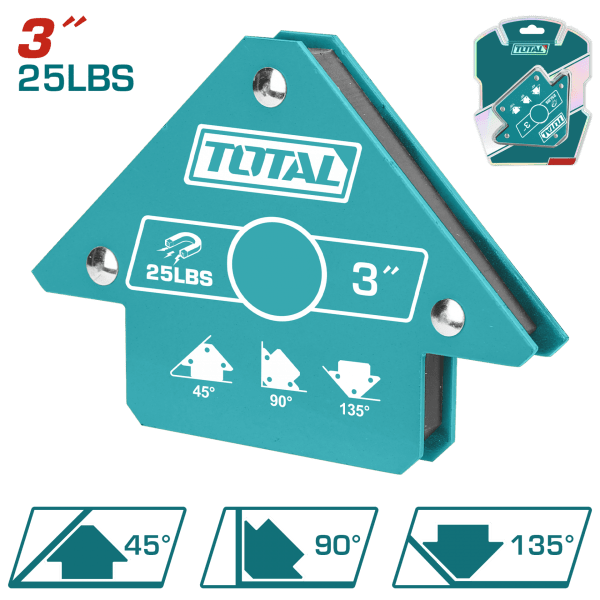 Total MANYETİK KAYNAK KÖŞE TUTUCU 3''
