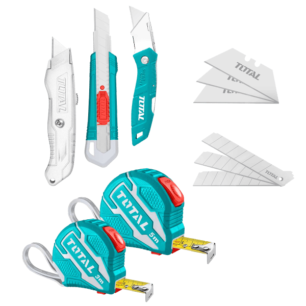 Total Metre ve Maket Bıçağı Seti