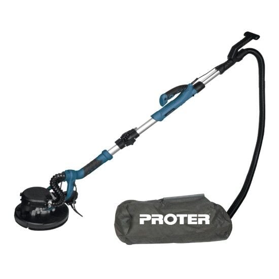 Proter PR 835 E   850 W 225 mm Led Işıklı  Duvar Zımpara Makinası