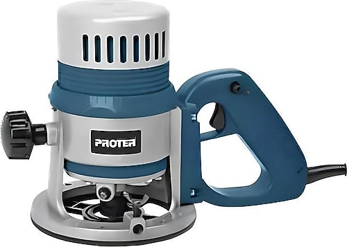 Proter PR 112 E    12 MM 1200 W ELEKT.HIZ FREZE MAKİNASI