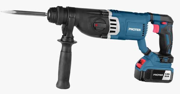 Proter PST 870 HD 4.0 Ah.20 V Li-ion Pil Kömürsüz Şarjlı Kırıcı-Delici