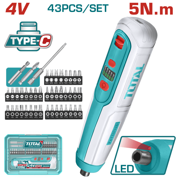 Total ŞARJLI VİDALAMA